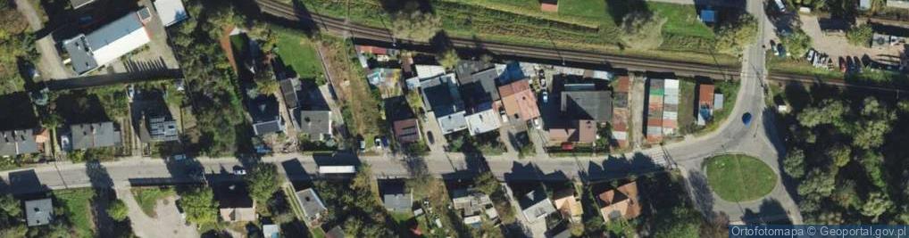 Zdjęcie satelitarne 1.Fhu Marta Marta Jesionowska, 2.Studio MBM Marta Jesionowska