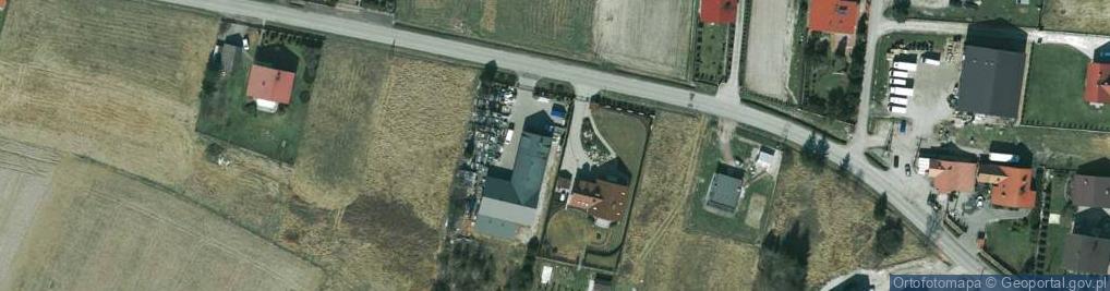 Zdjęcie satelitarne 1) Firma Produkcyjno Handlowa Widor 2) Firma: Geoinwest Leszek W
