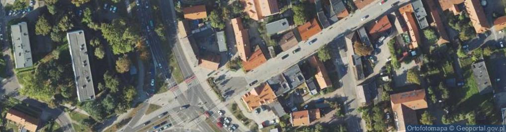 Zdjęcie satelitarne 1.Fortel Beata Markiewicz 2.Malachit Beata Markiewicz