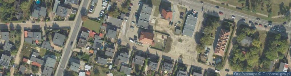 Zdjęcie satelitarne 1 Gabinet Lekarski 2 Grupowa Praktyka Lekarska Salus