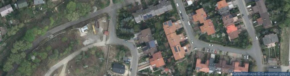 Zdjęcie satelitarne 1./ Genealogia Silesia Andreas Richter, 2./ Andreas Richter Wspólnik Spółki Cywilnej Xyz