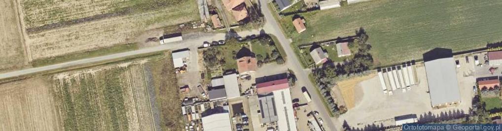 Zdjęcie satelitarne 1.Gorc-Pol Grzegorz Kociński 2.Grandauto Grzegorz Kociński