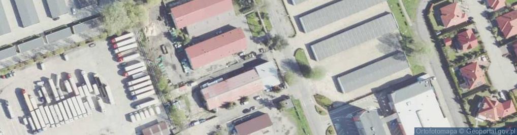 Zdjęcie satelitarne 1.House of Car Ewelina Pieczyńska 2.House of Car Ewelina Pieczyńska - Wspólnik