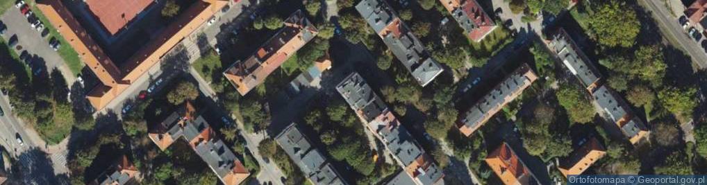 Zdjęcie satelitarne 1) Hydroterm Tymoteusz Rampalski 2) Hydroterm Luiza i Tymoteusz Rampalscy