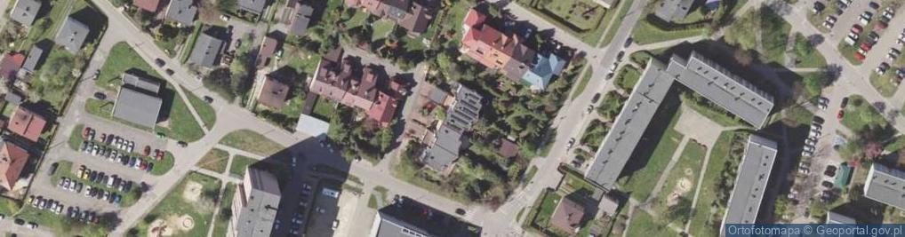 Zdjęcie satelitarne 1 Indywidualna Specjalistyczna Praktyka Lekarska 2 Lens Med
