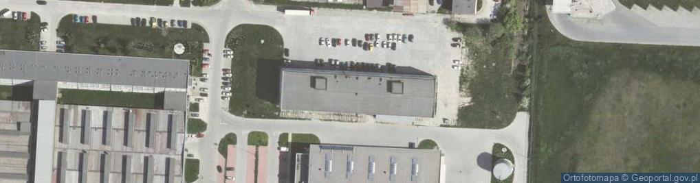 Zdjęcie satelitarne 1.Janusz Wieczorek Hause- Bud Development2.Janusz Wieczorek Dom Techniczny