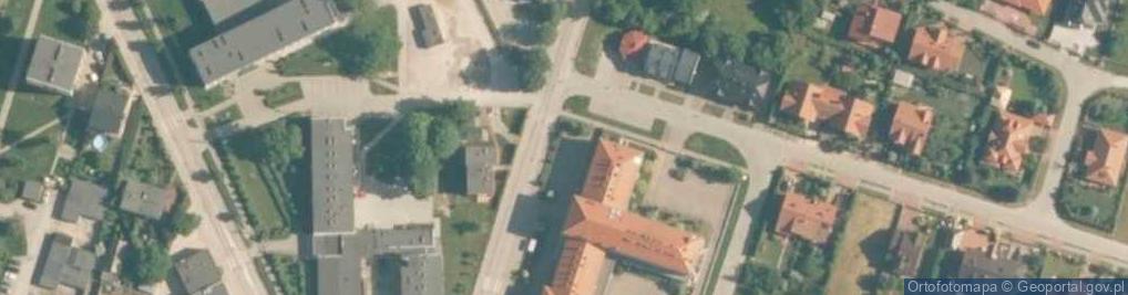 Zdjęcie satelitarne 1 Kancelaria Radcy Prawnego 2 Sklep Odzieżowy
