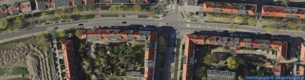 Zdjęcie satelitarne 1) Kompleksowe Ubezpieczenia Piotr Pieniążkiewicz\N2) Biuro Podróży Casablanca Piotr Pieniążkiewicz /Wspólnik Spółki Cywilnej