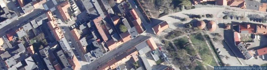 Zdjęcie satelitarne 1.Łukasz Alabrudziński Labroggi 2.Apartamenty Chełmińskie Łukasz Alabrudziński 3.Rzeźnik Chełmiński Łukasz Alabrudziński