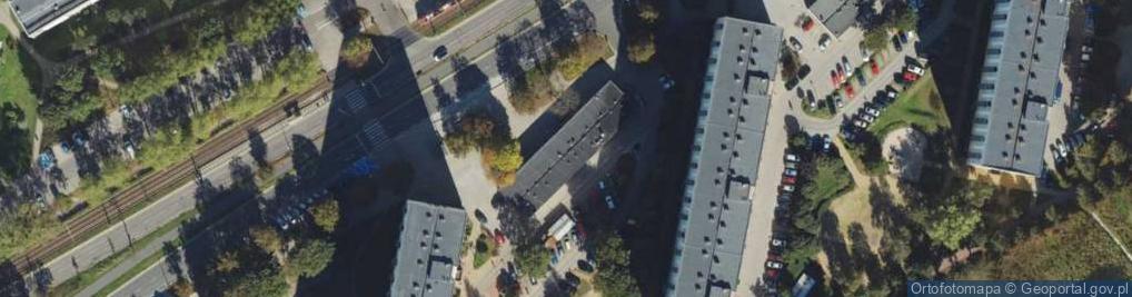 Zdjęcie satelitarne 1) Maytone Aneta Zubiel, 2) Niepubliczny Zakład Opieki Zdrowotnej Medycyna Słuchu Aneta Zubiel