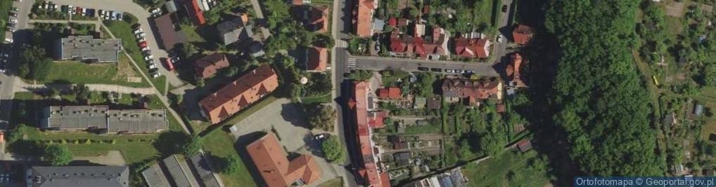 Zdjęcie satelitarne 1.Międzynarodowy Transport Ciężarowy Bol - Bud Jan Potocki2.Międzynarodowy Transport i Spedycja Danjan Daniel i Jan Potoccy