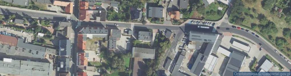 Zdjęcie satelitarne 1.NZOZ Centrum Usług Med.Horoszkiewicz 63-300 Pleszew Wyspiańskiego 8 2.Botaniqa Edward Horoszkiewicz