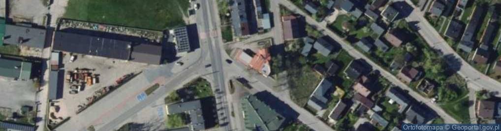 Zdjęcie satelitarne 1.P.H.U.Mokadi Wiesława Kaźmierczak 2.Mokadi