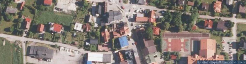 Zdjęcie satelitarne 1 Pokoje Gościnne 2 Pizzeria