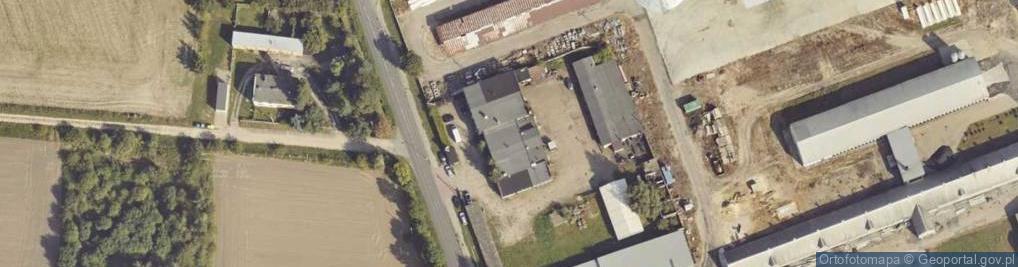 Zdjęcie satelitarne 1.PPHU Simar Sławomir Śliwa 2.Ardeo Sławomir Śliwa