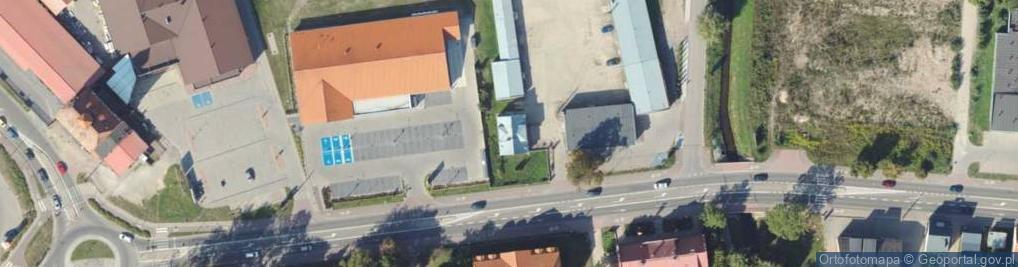 Zdjęcie satelitarne 1.Przedsiębiorstwo Handlowo-Usługowe Jol - Pasz Wojciechowski Janusz 2.Hurtownia Euro - Blach Wspólnik Spółki Cywilnej