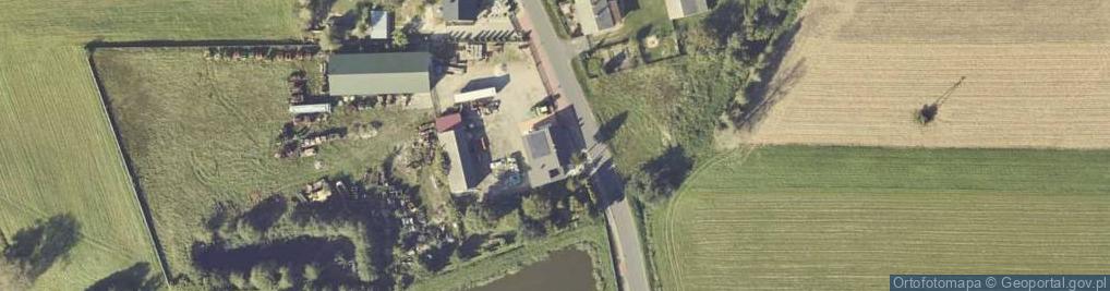 Zdjęcie satelitarne 1.Przedsiębiorstwo Produkcyjno-Handlowe 2.El-Rol Banasiak Sławomir