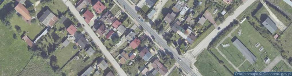 Zdjęcie satelitarne 1.Rogala - Automobile Michał Rogala 2.Michał Rogala Wspólnik Spółki Cywilnej Eurokarting