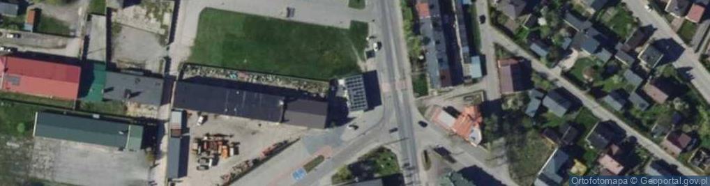 Zdjęcie satelitarne 1.Sklep Przemysłowy Dionizy Kaźmierczak 2.Mokadi