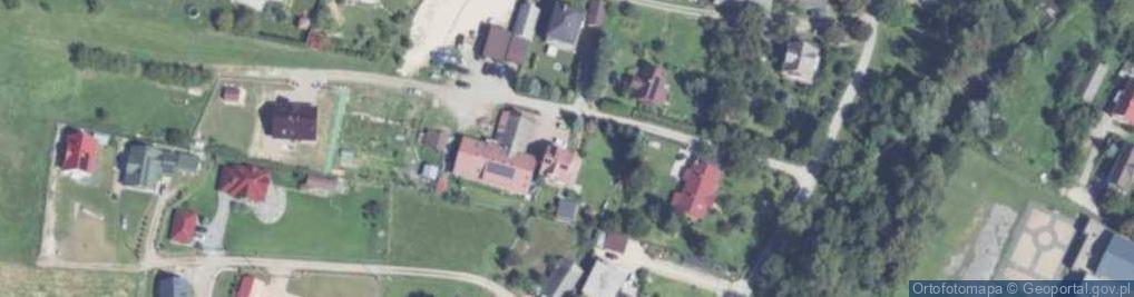 Zdjęcie satelitarne 1) Ślęczek Maciej, 2) Piekarnia Rogalik