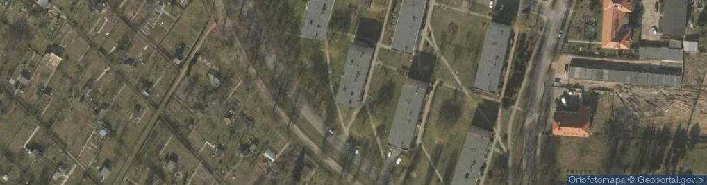 Zdjęcie satelitarne 1.Specjalistyczna Praktyka Lekarska Mirosław Zieliński 2.Usługi Hotelarsko Gastronomiczne Granit