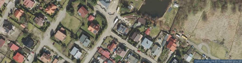 Zdjęcie satelitarne 1.Usługi Transportowe Dariusz Balak 2.Dariusz Balak Przedsiębiorstwo Handlowo-Usługowe Dart-Gum