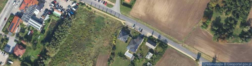 Zdjęcie satelitarne 1.Vega Trans Wiesław Dudkiewicz2.Adgir Wiesław Dudkiewicz