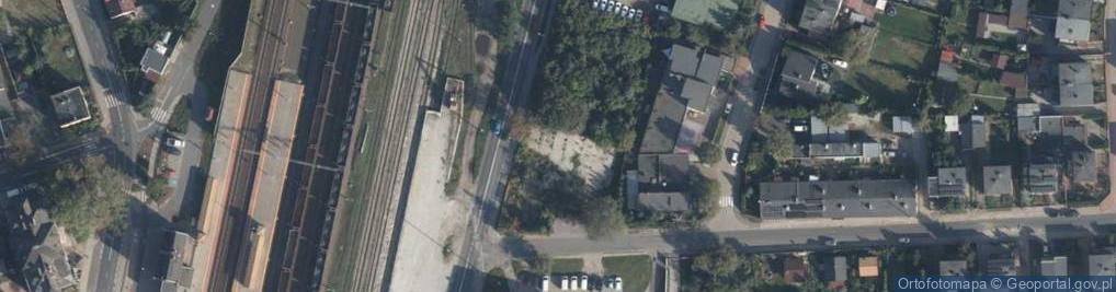 Zdjęcie satelitarne 1.Zielone Słonie Krzysztof Papis 2.Partner Krzysztof Papis