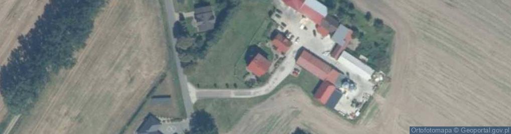 Zdjęcie satelitarne 1) Zpu Meblos Sławomir Burny2) Auto Handel Top-Auto Sławomir Burny