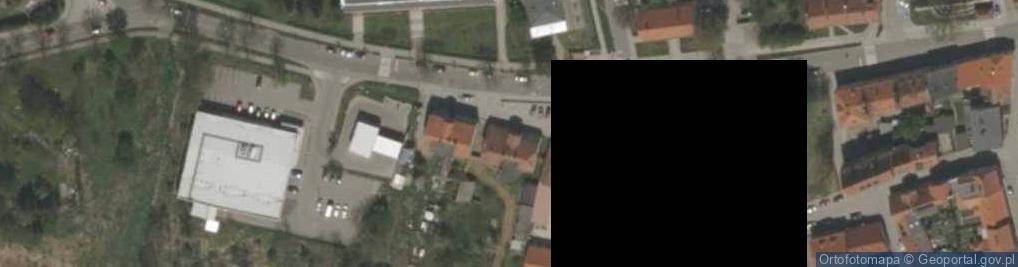 Zdjęcie satelitarne 4House - Okna, Drzwi, Rolety, Anna Wachowicz Ireneusz Wachowicz Marek Sklorz