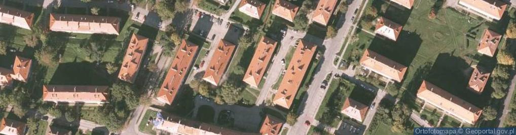 Zdjęcie satelitarne A.Bagien Przeds.Wielobr.A-M, Kowary