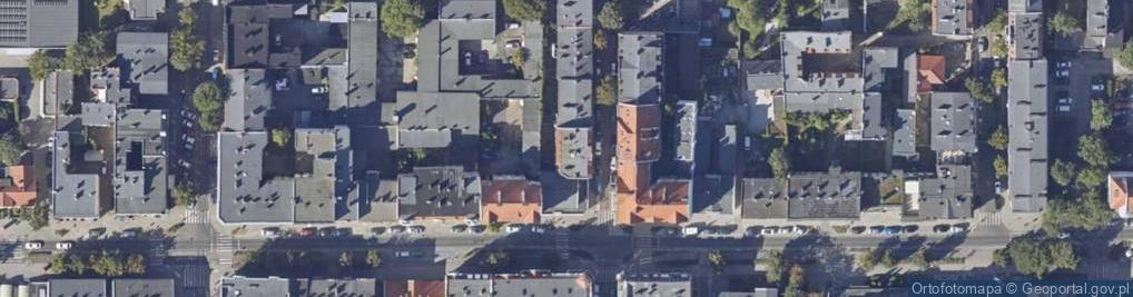 Zdjęcie satelitarne A)BSM B)Gastroparts