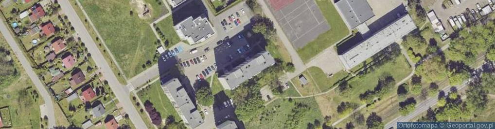 Zdjęcie satelitarne A/Firma Wielobranżowa WZ Wojciech Zusman B/PPH Erap G.Kobarska-Bojko, H.Pawłowska, w.Zusman