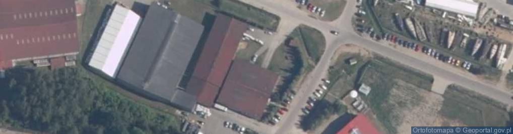 Zdjęcie satelitarne A & G Koperty Gołdapska Fabryka Kopert