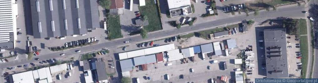 Zdjęcie satelitarne A Hurtownia Wielobranżowa Katarzyny B Hurtownia Wielobranżowa Katarzyny II