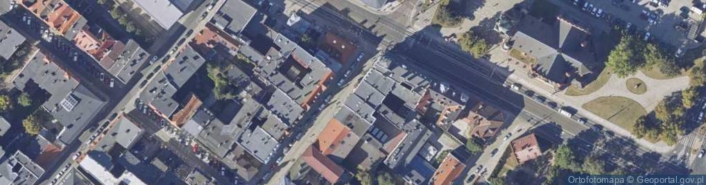 Zdjęcie satelitarne A Kancelaria Radcy Prawnego B Kancelaria Radców Prawnych