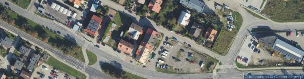 Zdjęcie satelitarne A M Serwis