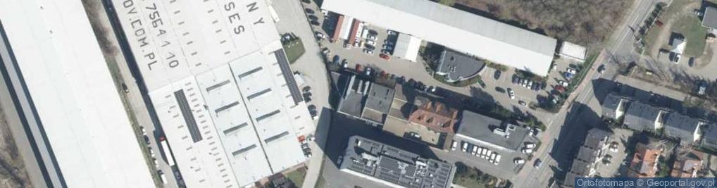 Zdjęcie satelitarne A w Euro Asian Food Packing And Auto Transport SC Wodzyński Cybulski