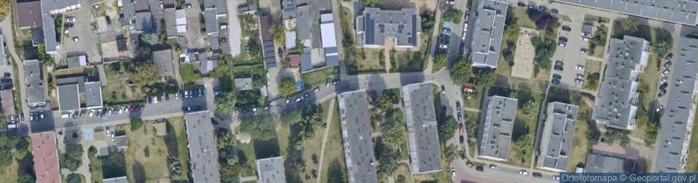 Zdjęcie satelitarne Adam Budziński Usługowe Projektowanie Wystroju Wnętrz