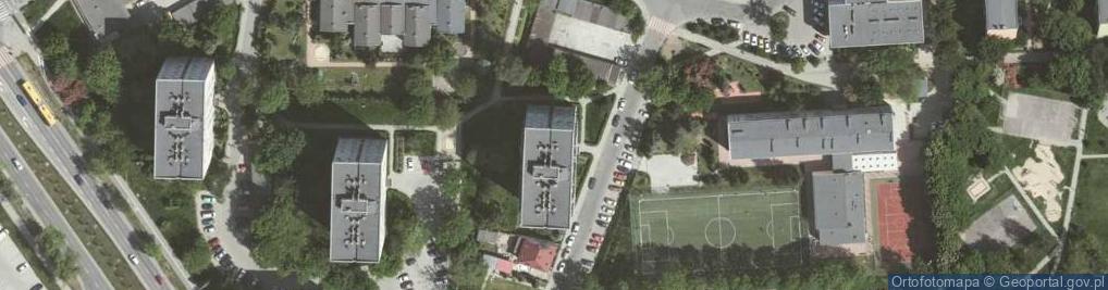 Zdjęcie satelitarne Adam Nowakowski Pracownia Projektowa