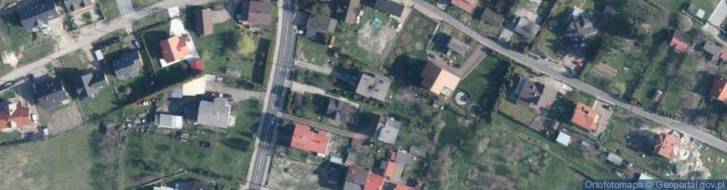 Zdjęcie satelitarne Adam Wyrostek Pracownia Projektowa Akn Architektura-Konstrukcja-Nadzór