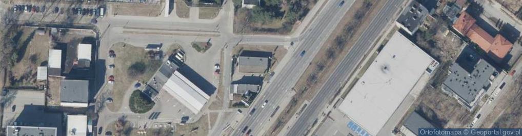 Zdjęcie satelitarne Adam Zieziula Zakład Wulkanizacyjny