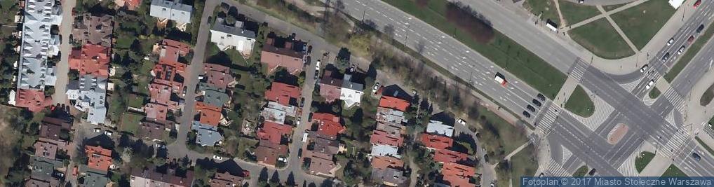 Zdjęcie satelitarne Adampol