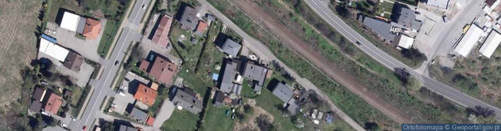 Zdjęcie satelitarne ADAR-EX Dariusz Jajko. Instalacje wodne, gazowe, ogrzewania, ka