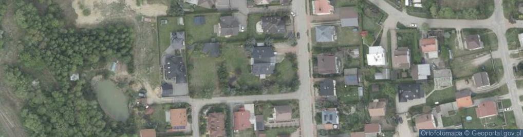 Zdjęcie satelitarne Adek. Skup i ubój zwierząt rzeźnych. Transport żywca