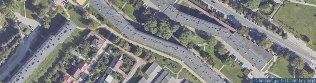 Zdjęcie satelitarne Administratrowanie Parkingu Niestrzeżonego