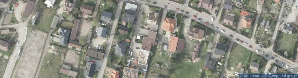 Zdjęcie satelitarne Adrian Ireneusz Małetko Warsztat 4X4