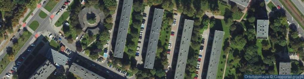 Zdjęcie satelitarne Adriana Mikuła Firma Handlowa Victoria