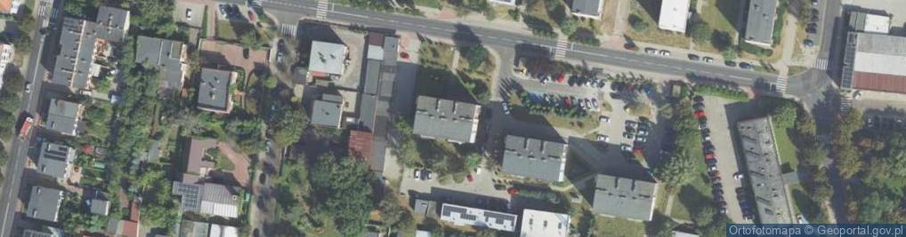 Zdjęcie satelitarne Adriana Wołowicz Firma Handlowo - Usługowa Ada