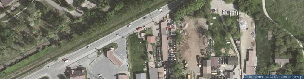 Zdjęcie satelitarne Afb Zakład Produkcji Drzwi Bogdan Brzozowski Jerzy Brzozowski